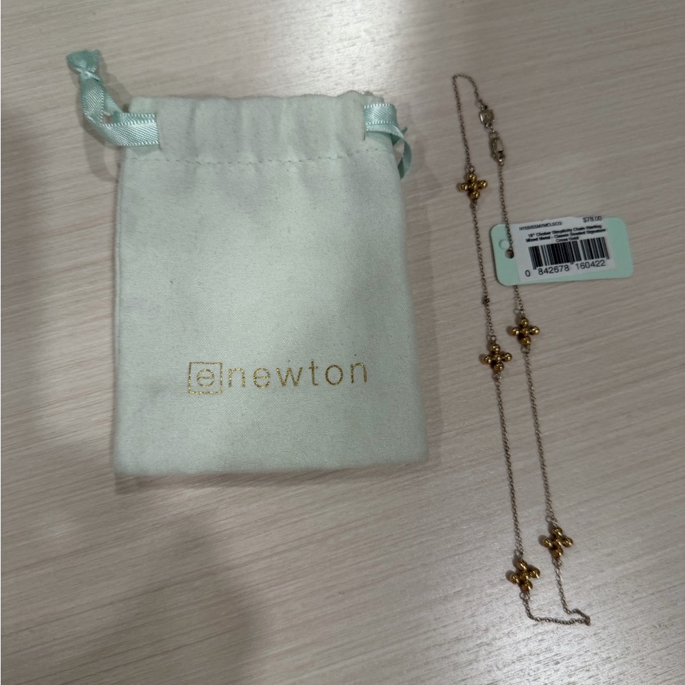 E newton necklace nwt